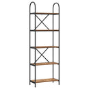 Bogreol Gammelt træ 60 x 30 x 183 cm Konstrueret træ