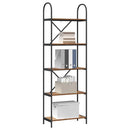 Bogreol Gammelt træ 60 x 30 x 183 cm Konstrueret træ