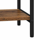 Bogreol Gammelt træ 60 x 30 x 146 cm Konstrueret træ