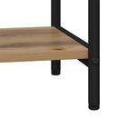 Bogreol 4 niveauer 60 x 30 x 146 cm Konstrueret træ