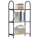 Bogreol Sonoma eg 60 x 30 x 109 cm Konstrueret træ
