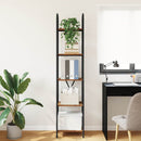 Bogreol Gammelt træ 40 x 30 x 183 cm Konstrueret træ