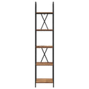 Bogreol Gammelt træ 40 x 30 x 183 cm Konstrueret træ