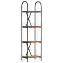 Bogreol Gammelt træ 40 x 30 x 146 cm Konstrueret træ