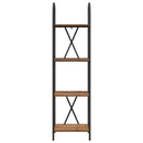 Bogreol Gammelt træ 40 x 30 x 146 cm Konstrueret træ
