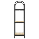 Bogreol 3 niveauer 40 x 30 x 109 cm Konstrueret træ Sonoma eg