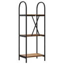Bogreol Gammelt træ 40 x 30 x 109 cm Konstrueret træ