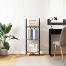 Bogreol Artisan Egetræ 40 x 30 x 109 cm Konstrueret træ