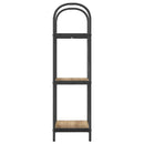 Bogreol 3 niveauer 40 x 30 x 109 cm Konstrueret træ