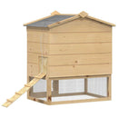 Kyllingehus Brun 75 x 60 x 89 cm Massiv fyrretræ