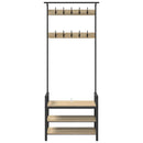 Jakkeholder Sonoma eg 75 x 34 x 184 cm Konstrueret træ