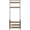 Jakkeholder Artisan Egetræ 75 x 34 x 184 cm Konstrueret træ