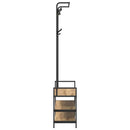 Jakkeholder Artisan Egetræ 75 x 34 x 184 cm Konstrueret træ