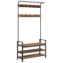Jakkeholder Gammelt træ 95 x 34 x 184 cm Konstrueret træ