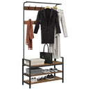 Jakkeholder Gammelt træ 95 x 34 x 184 cm Konstrueret træ