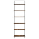 Bogreol Røget eg 60 x 24 x 203 cm Konstrueret træ
