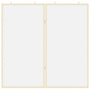 Bulletin Tavle 100 x 100 x 1,4 cm Massivt fyrretræ Hvid
