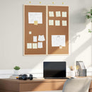Bulletin Tavle 80 x 80 x 1.4 cm Massivt fyrretræ Brun