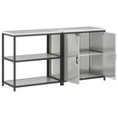 Køkkenopbevaringssæt HATTEM 2 pcs Sølv Galvaniseret stål