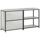 Køkkenopbevaringssæt HATTEM 2 pcs Sølv Galvaniseret stål
