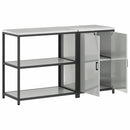 Køkkenopbevaringssæt HATTEM 2 pcs Sølv Galvaniseret stål