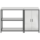 Køkkenopbevaringssæt HATTEM 2 pcs Sølv Galvaniseret stål