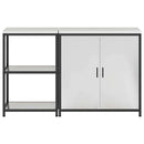 Køkkenopbevaringssæt HATTEM 2 pcs Sølv Rustfrit stål