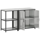 Køkkenopbevaringssæt HATTEM 2 pcs Sølv Galvaniseret stål
