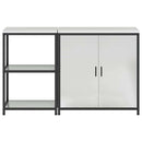 Køkkenopbevaringssæt HATTEM 2 pcs Sølv Galvaniseret stål