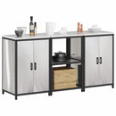 Køkkenopbevaringssæt HATTEM 3 pcs Sølv Rustfrit stål