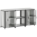 Køkkenopbevaringssæt HATTEM 3 pcs Sølv Galvaniseret stål