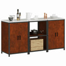 Køkkenopbevaringssæt HATTEM 3 pcs Rusten Stål