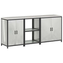 Køkkenopbevaringssæt HATTEM 3 pcs Sølv Galvaniseret stål