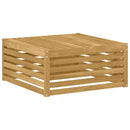3 Stk Udendørs sofagruppe Polyester Hvid