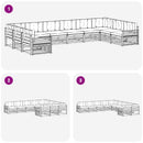 Sofasæt Massivt Akacietræ