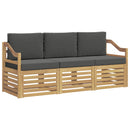 Sofasæt Massivt Akacietræ