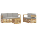 Sofasæt Massivt Akacietræ