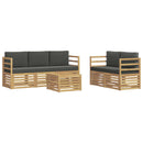 Sofasæt Massivt Akacietræ