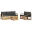 Sofasæt Massivt Akacietræ