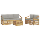 Sofasæt Massivt Akacietræ