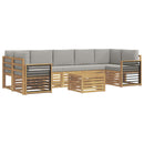 Sofasæt Massivt Akacietræ