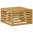 Udendørs sofagruppe 7 stk. Hvid og Beige Polyester