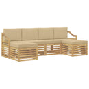 Sofasæt Massivt Akacietræ