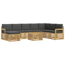 Sofasæt Massivt Akacietræ