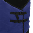 Hestetæppe Mørk Grøn og Sort 155 cm Polyester