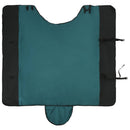 Hestetæppe Mørk Grøn og Sort 135 cm Polyester