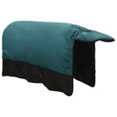 Hestetæppe Mørk Grøn og Sort 165 cm Polyester