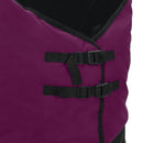 Hestetæppe Mørk Grøn og Sort 165 cm Polyester