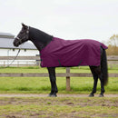 Hestetæppe Mørk Grøn og Sort 165 cm Polyester