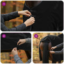 Hestetæppe Mørk Grøn og Sort 145 cm Polyester